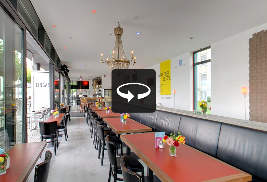 KIT Café & Bar Düsseldorf - 360-Innenansicht